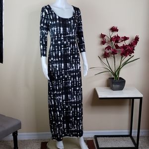 Cynthia Rowley Tie Dye Maxi Stretchy Dress